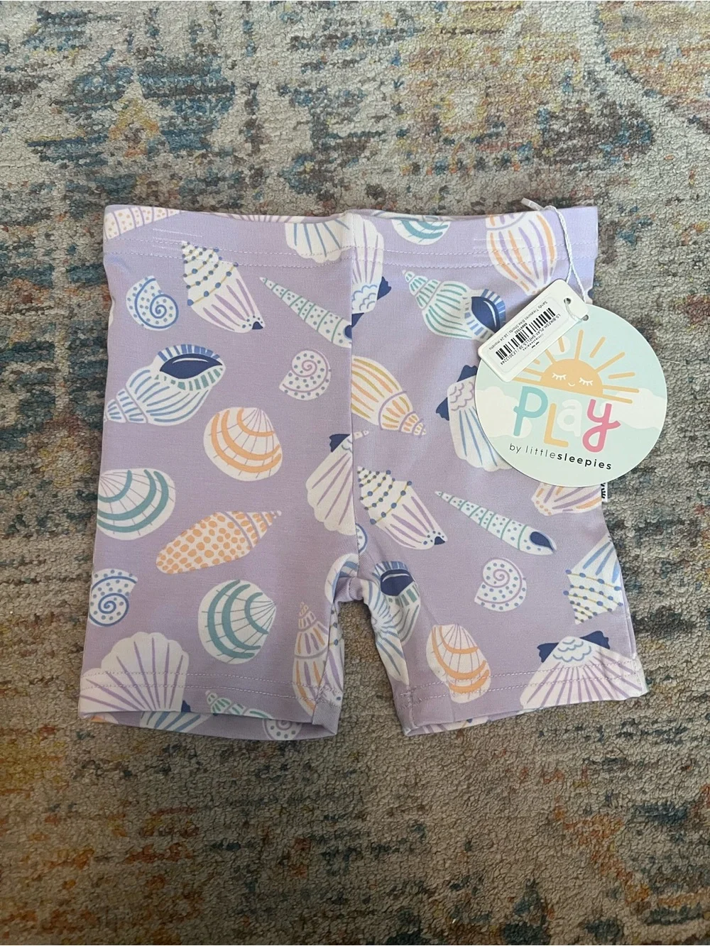 NWT Little Sleepies Shell Bike Shorts